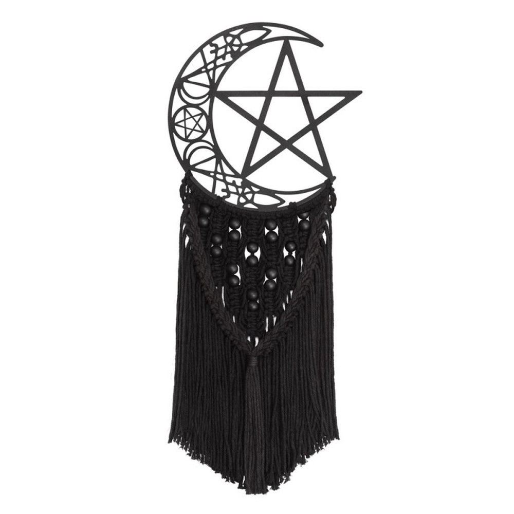 Alchemy - Moon Hex Hangende decoratie - Zwart